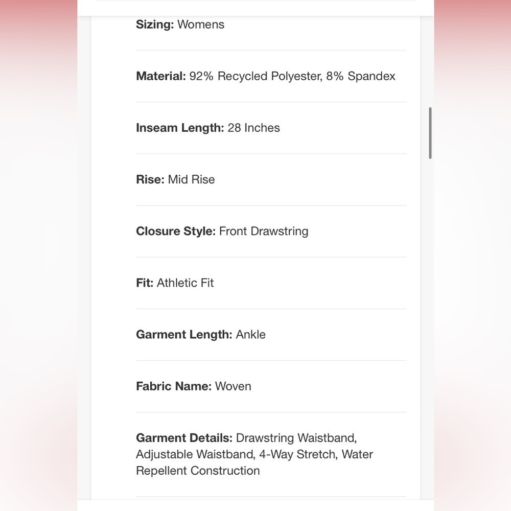 Women's Lined Winter Woven
Joggers - All In Motion™ Black new - Picture 8 of 10